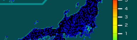 2012/12/28 「地震観測情報」問題解消したものをアップル社に申請済です。